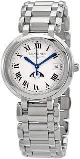 Longines PrimaLuna: Elegancia en Reloj de Cuarzo Femenino
