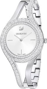 Reloj Swarovski Eternal con Brazalete de Acero Plateado