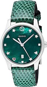Reloj Clásico Gucci para Mujer con Correa de Cuero