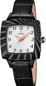 Reloj Festina Mujer F16651/A: Elegancia en Acero y Piel