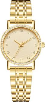 Reloj Analógico de Acero Oro para Mujer CIVO