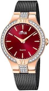 Reloj Lotus Mujer 18897/1 Bliss: Elegancia Rosa y Negro